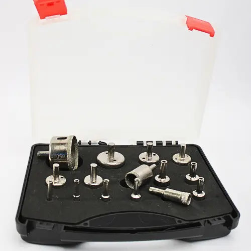 KIT X 15 BROCAS DE DIAMANTE (6MM - 40MM)