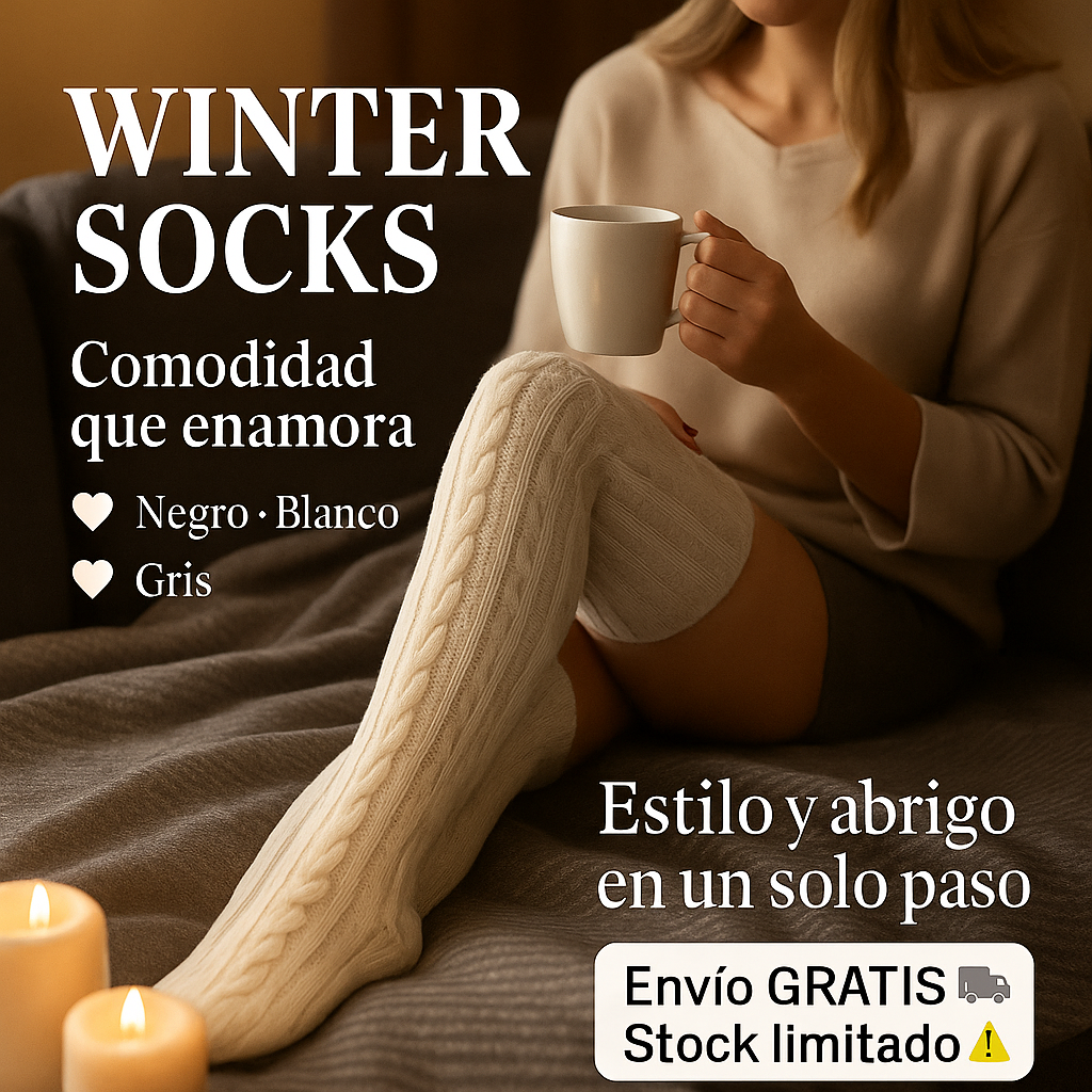 WINTER SOCKS - Medias largas
